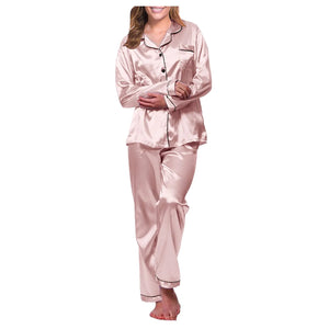 SilkyWear Women's Cotton Pajamas - Pink